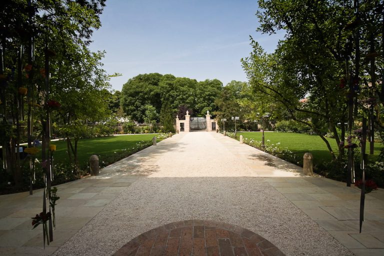 Giardini di ville realizzati da Fontana Group